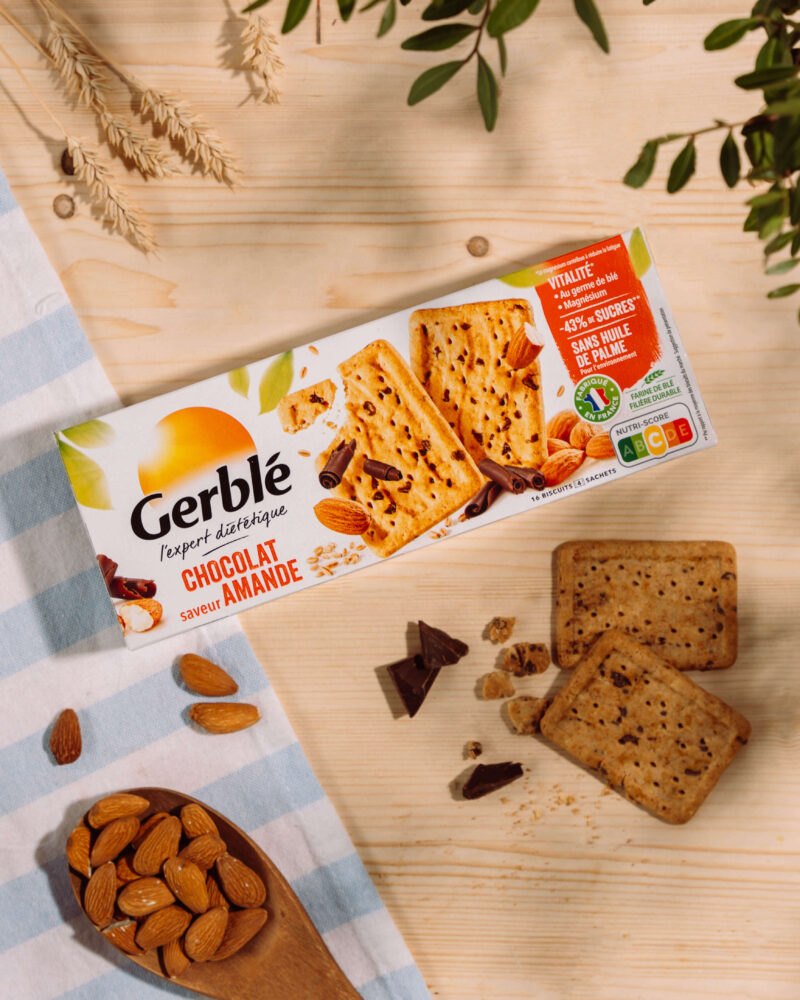 Gerblé cepumi ar šokolādes un mandeļu garšu 200g - Image 2