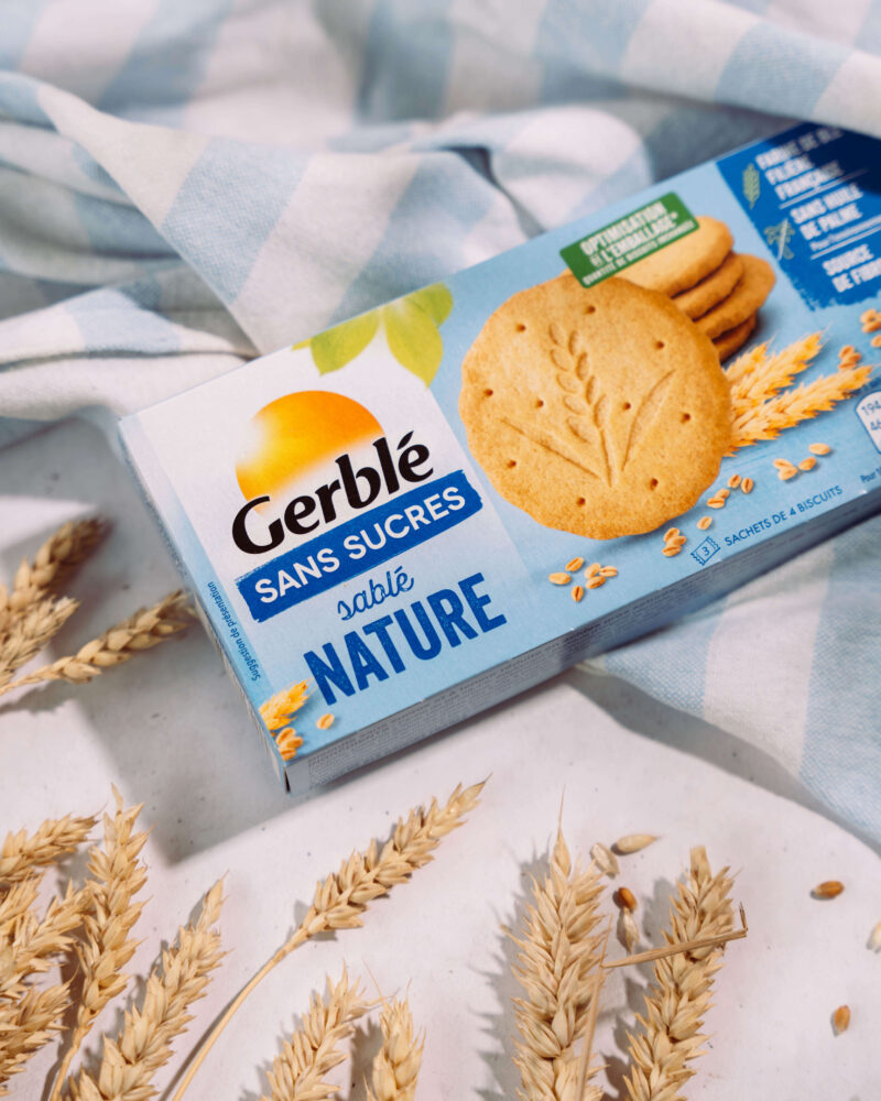 Gerblé smilšu cepumi Nature bez cukura 132g - Image 3