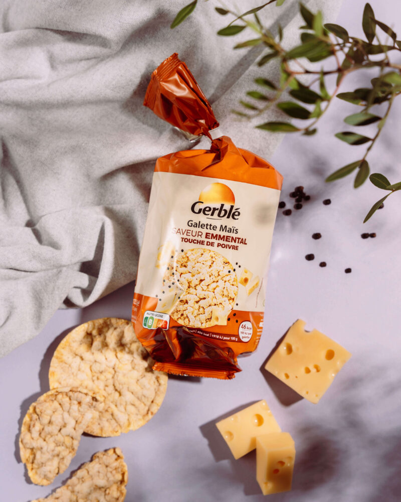 Gerblé kukurūzas galetes ar siera garšu un pipariem 123.5g - Image 3