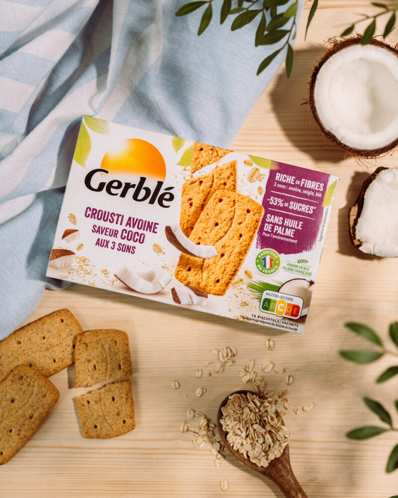 Gerblé cepumi ar auzu un kokosriekstu garšu 200g - Image 2