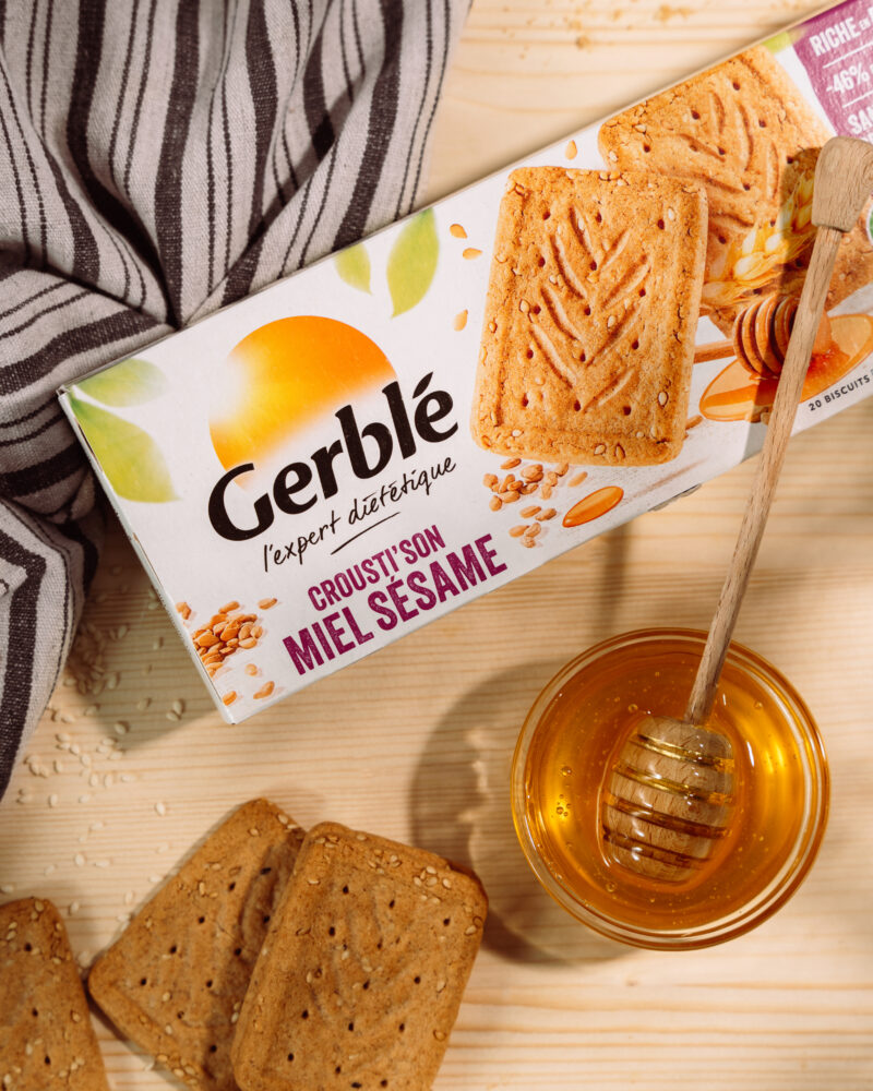 Gerblé cepumi ar medus un sezama garšu 200g - Image 2